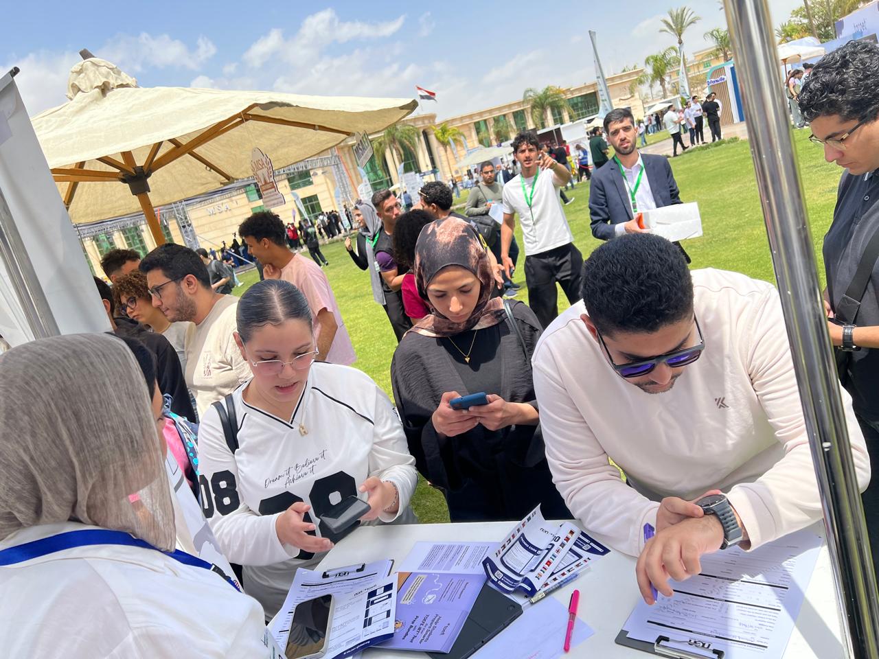 QR code to register for MSA "Employment Fair"